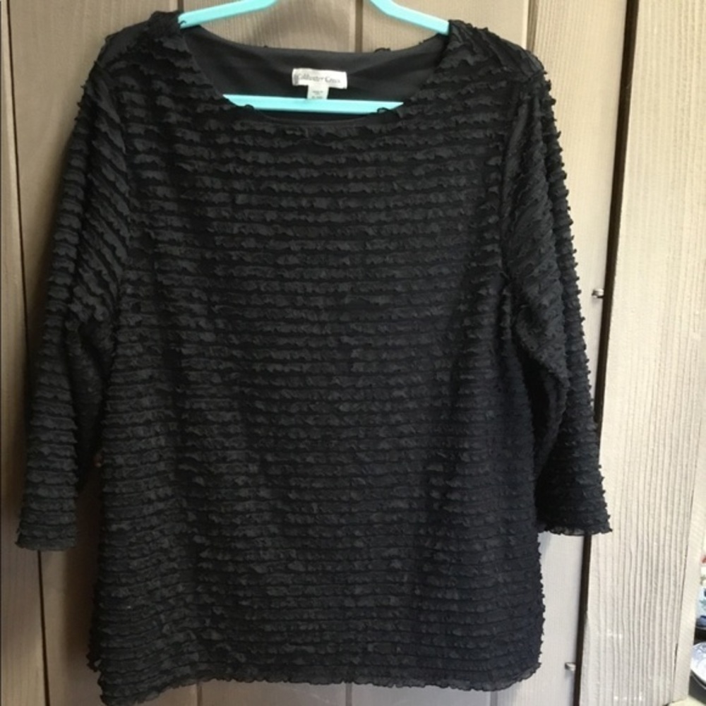 Coldwater Creek ruffled top